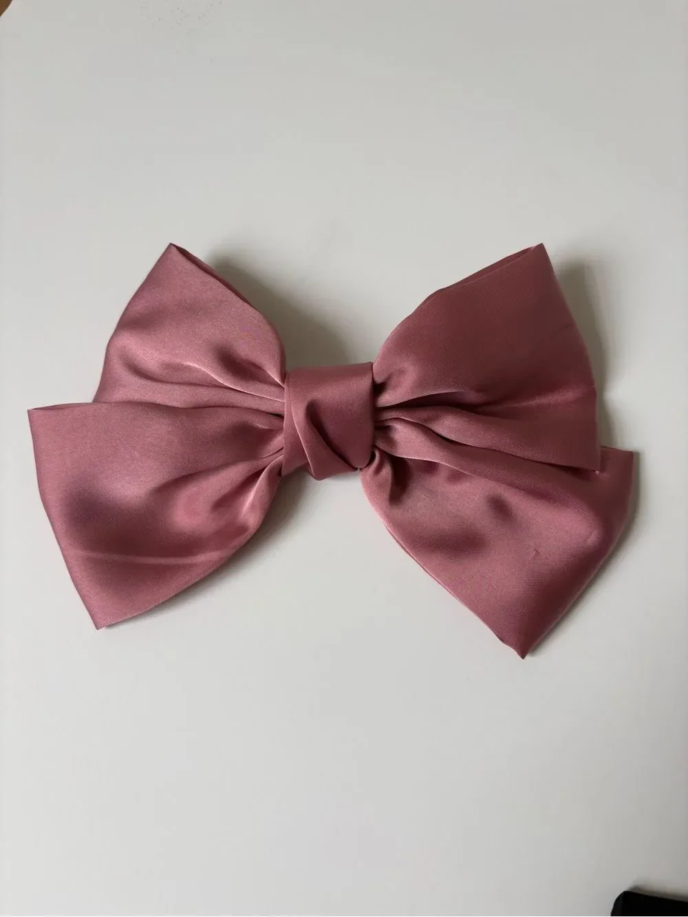 J. Crew Handmade Kids Bow Trio - Pink Satin, Black Satin & Tartan Pearl